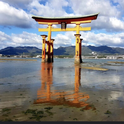 Miyajima Island Shrine, Torii, Temple Heritage
